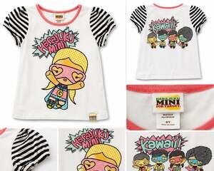 Harajuku Mini for Target Girls Super Hero Graphic T-Shirt